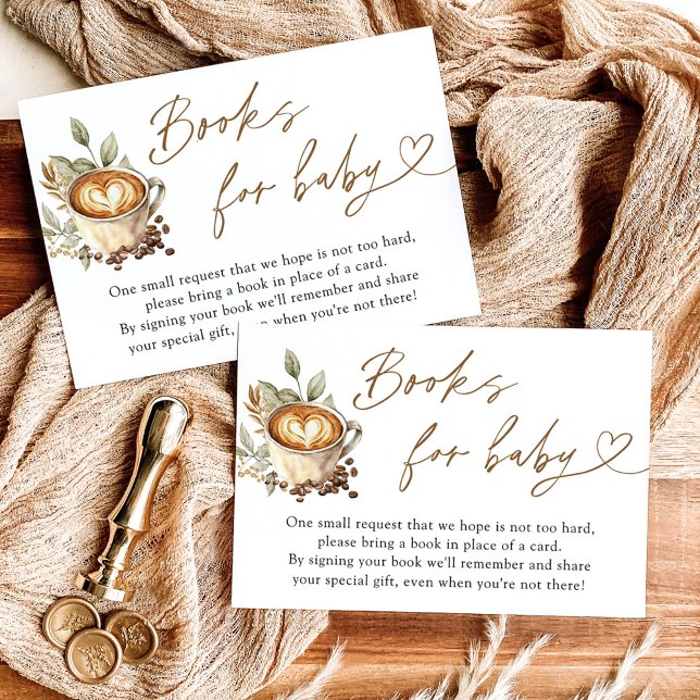 Um Bebê Está Sendo Preparado Livros para Cartão de (Criador carregado)