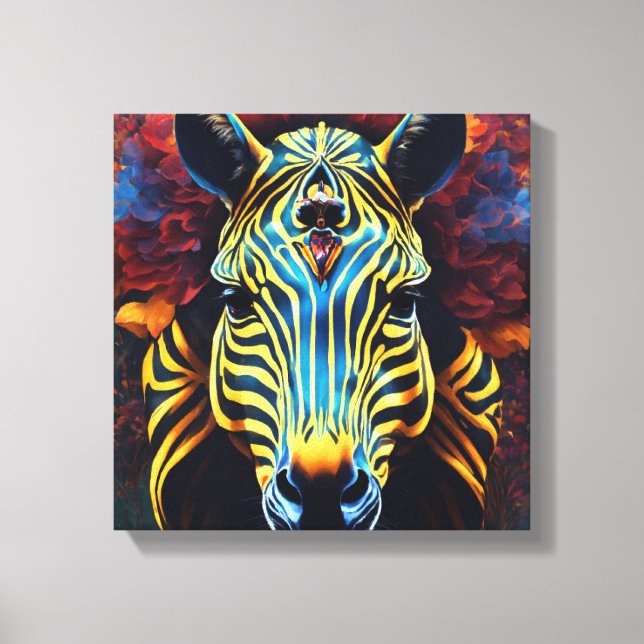 Um belo entalhe de canvas (Frente)