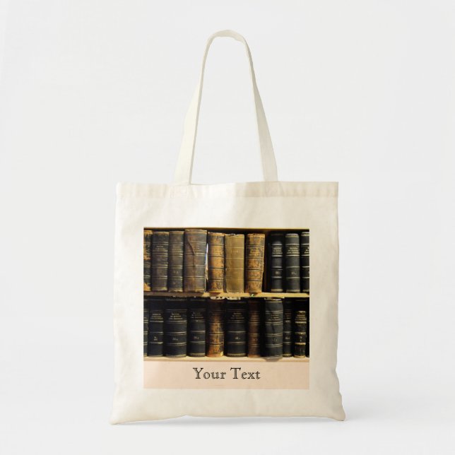 Um bolsa favorito de amante de livro (Frente)