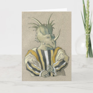 Um bom cartão de saudação de desculpas.