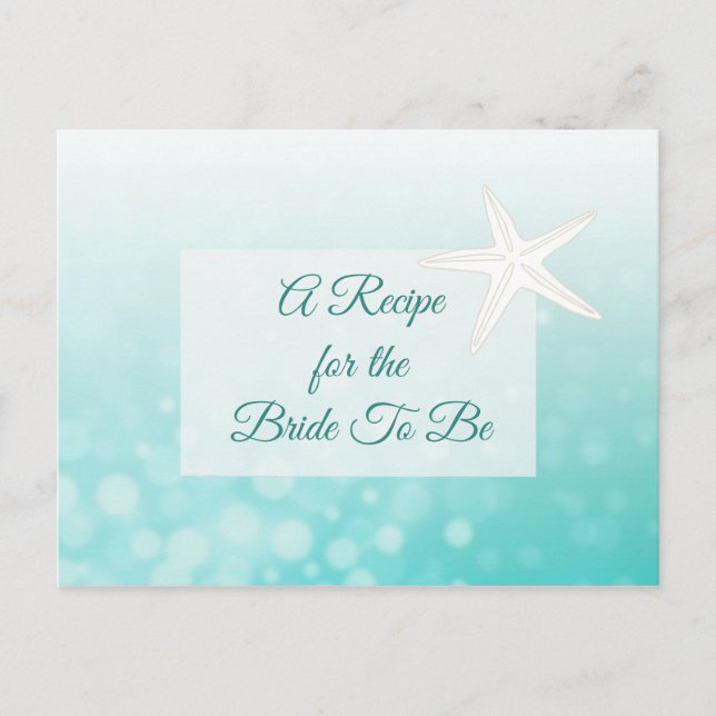 Um Cardápio para o Cartão de Receita de Casamento  (Frente)