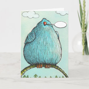 Um cartão a reconectar com os velhos amigos