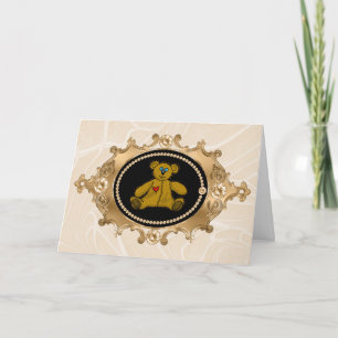 Um Cartão De Amor De Urso