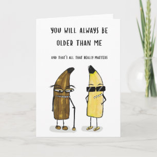 Um Cartão de Aniversário Antigo