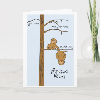 Um cartão de aniversário feliz.