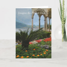 Um Cartão de Aniversário Feliz Dia Perfeito