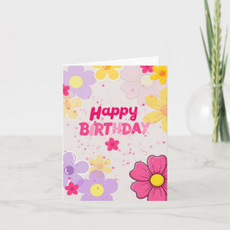 Um cartão de aniversário para aquecer o coração do
