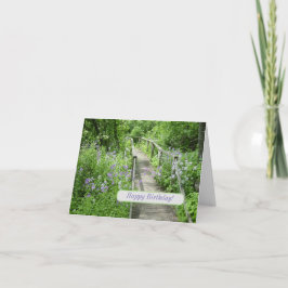 Um Cartão de Aniversário Sem Caminho