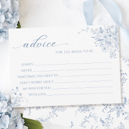 Um Cartão de Aviso de Chá de panela Azul