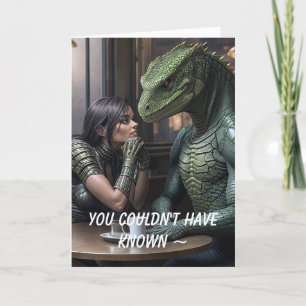 UM CARTÃO DE BREAK-UP/DIVORCE DO MONSTER