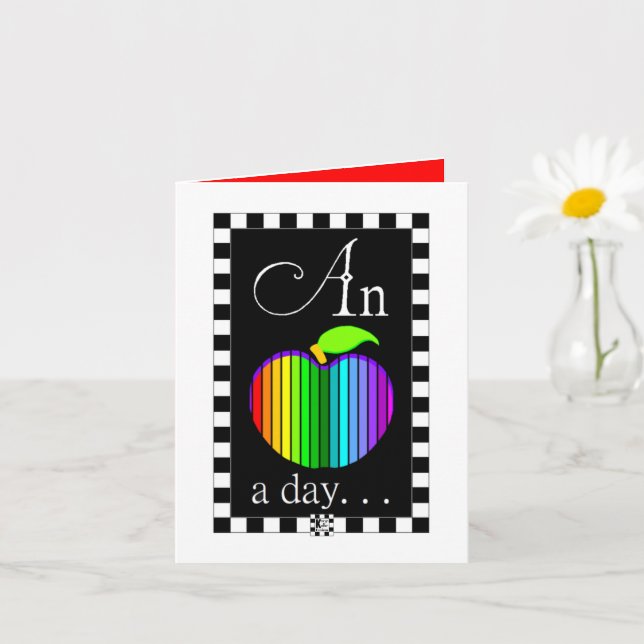 Um cartão de busca Apple a Day (Planta pequena)