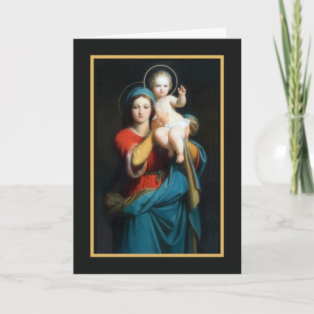 UM CARTÃO DE FÉRIAS DE NATAL MERRÍGIDO (Frente)