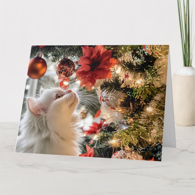 Um Cartão de Férias Feliz (Frente)