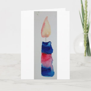 Um cartão de Natal após o luto