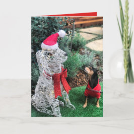 Um Cartão De Natal ChiPin Muito Feliz