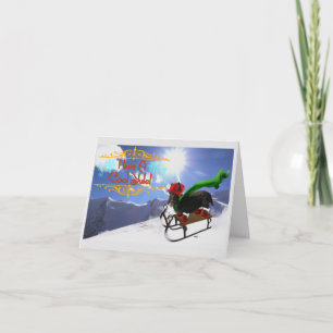 Um cartão de Natal legal