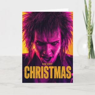 Um cartão de Natal punk