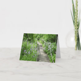 Um Cartão de Nota de Aniversário Sem Caminho