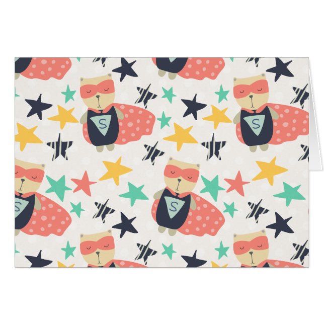 um cartão de saudação (Frente Horizontal)