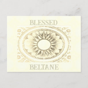 Um Cartão de Saudação Dobrado Beltane Horizon