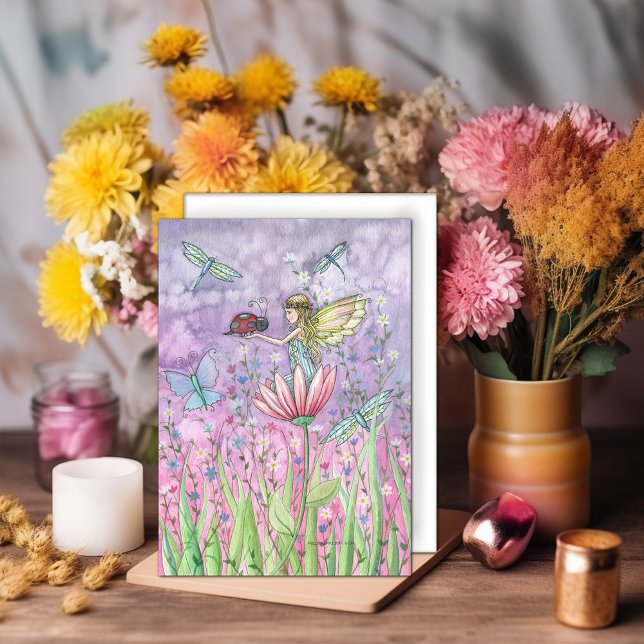 Um Cartão de Saudação Fada Amigo (Criador carregado)