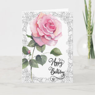 Um Cartão de Saudação para os Aniversários