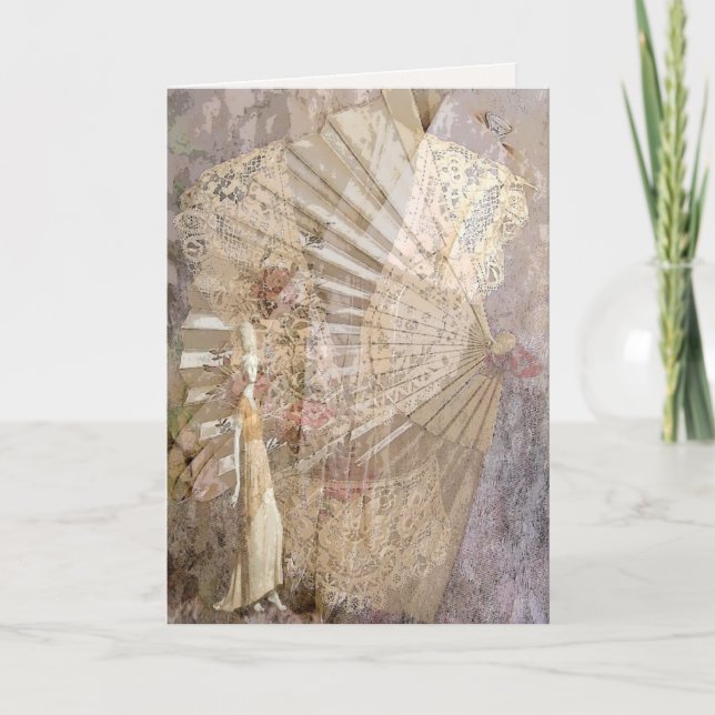 Um Cartão de Saudação Vitoriano (Frente)