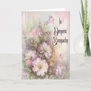 Um Cartão de Simpático Floral