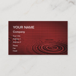 Um cartão de visita de abstrato para você personal