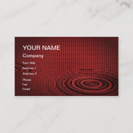 Um cartão de visita de abstrato para você personal