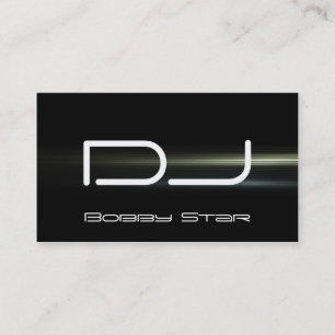 Um cartão de visita moderno legal do laser do azul