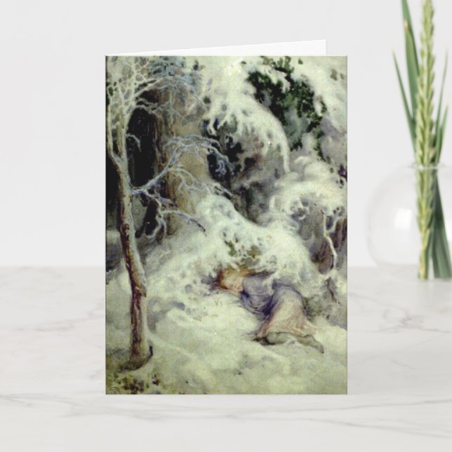 Um cartão do sonho do Natal (Frente)