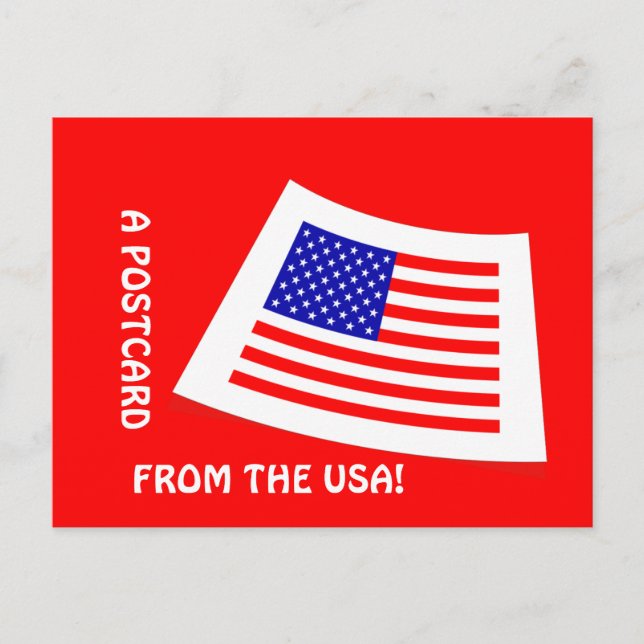 Um cartão postal dos EUA! (Frente)