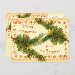 Um Cartão Postal Feliz de Natal