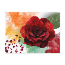 Um Cartão Postal Inspirador A Soft Bloom