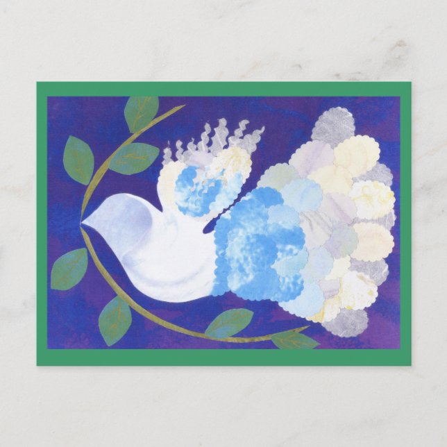 Um cartão postal Time for Peace (Frente)