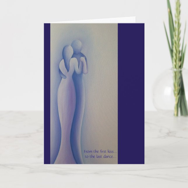 Um cartão que diz "Eu te amo" (Frente)