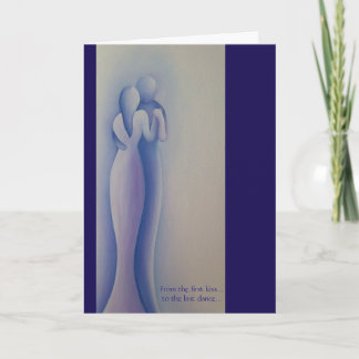 Um cartão que diz "Eu te amo"