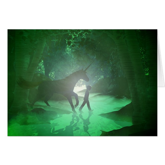 Um cartão secreto do lugar (Frente Horizontal)