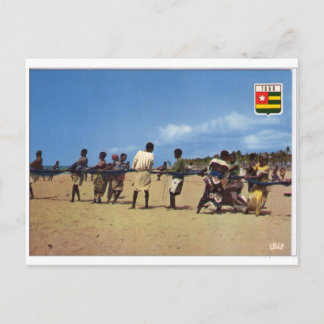 Um cartão simpático do Togo África