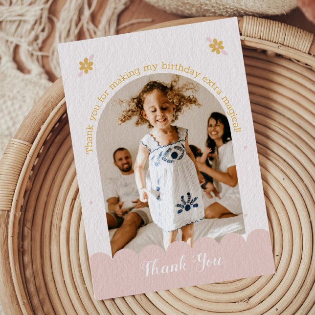 Um Cartões de agradecimentos de Pastel de Unicorn  (Criador carregado)