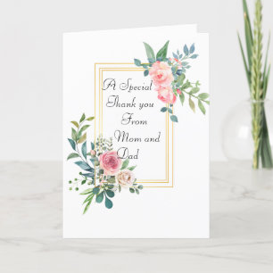 Um Cartões de agradecimentos para uma Filha que é 