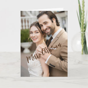 Um Cartões de natal formal, placa dobrada de 5" x