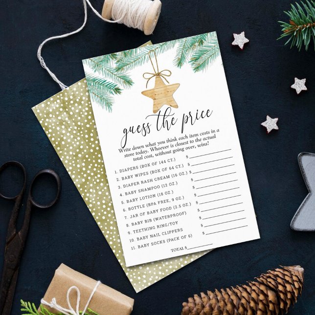 Um Chá de fraldas Feliz Adivinha O Jogo Do Preço (Criador carregado)