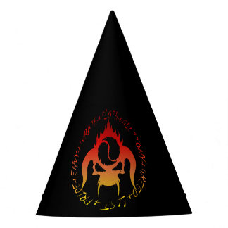 Um chapéu de partido personalizado de sete pecados