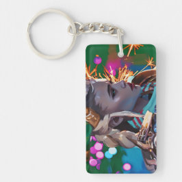 Um Chaveiro Colorido