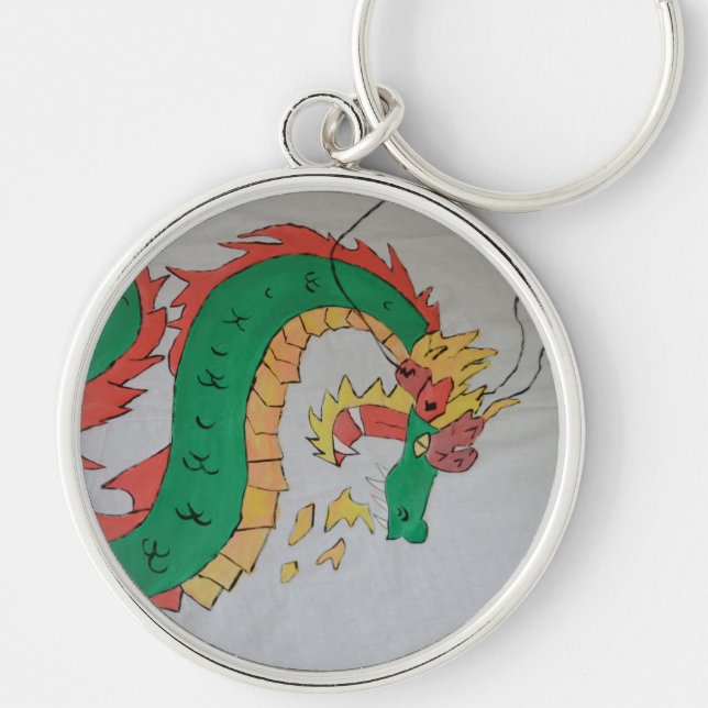 Um chaveiro de dragão (Frente)