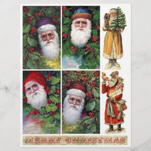 Um conjunto correspondente de Papais noeis da era