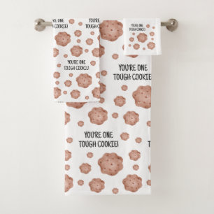 Um Conjunto de Toalhas de Biscoito Duro