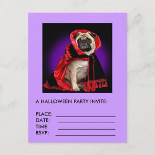 UM CONVITE DE FESTA DE HALLOWEEN